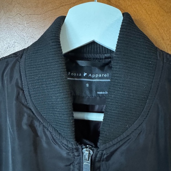 Peloton Fossa Apparel Satin Bomber Jacket - Picture 4 of 4